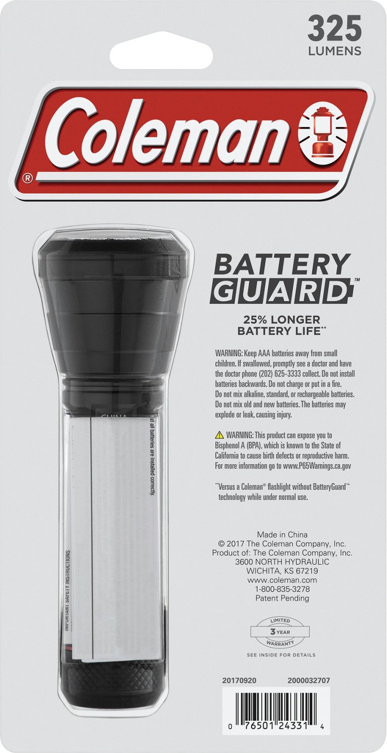 Coleman BatteryGuard 250M LED Flashlight - view number 4