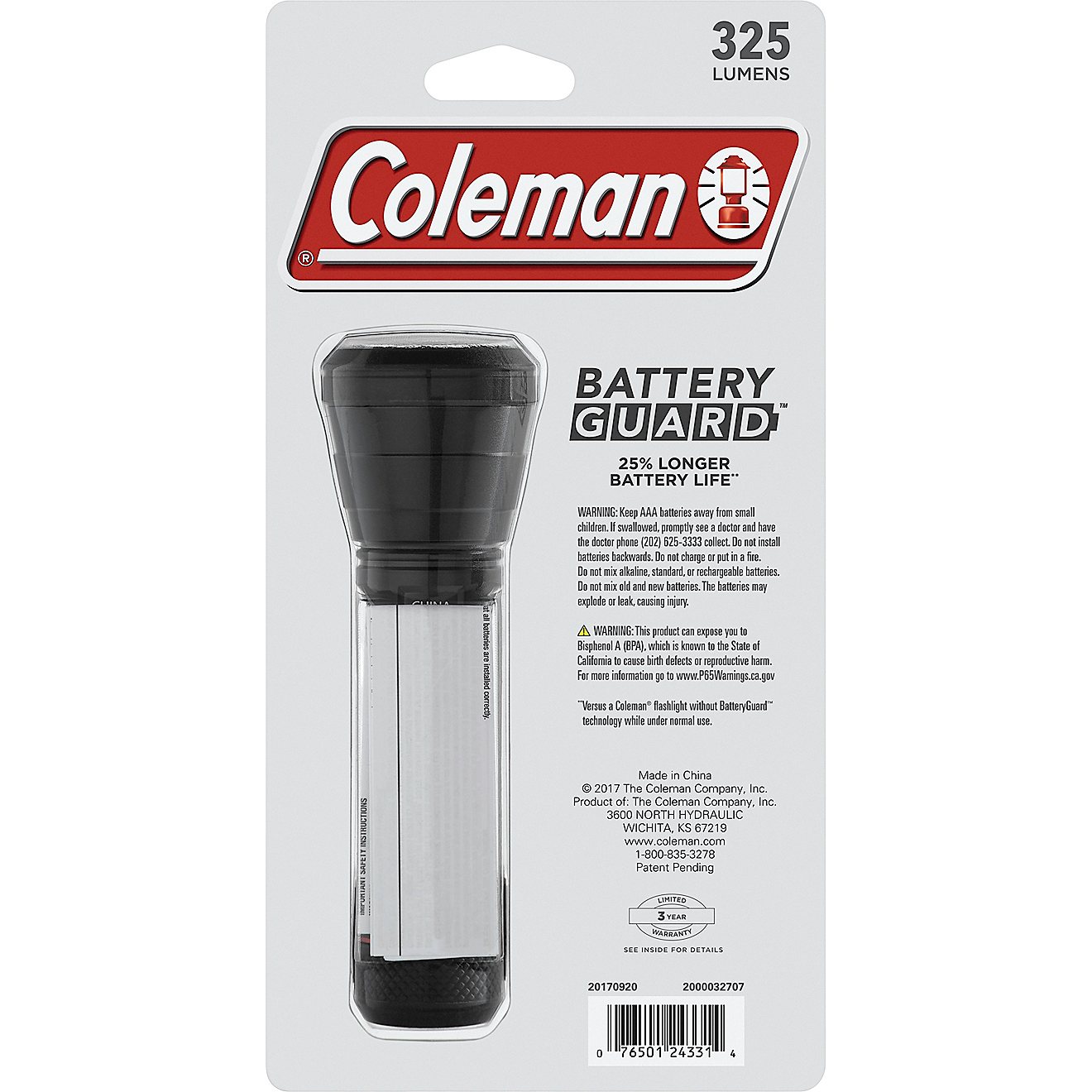Coleman BatteryGuard 250M LED Flashlight                                                                                         - view number 4
