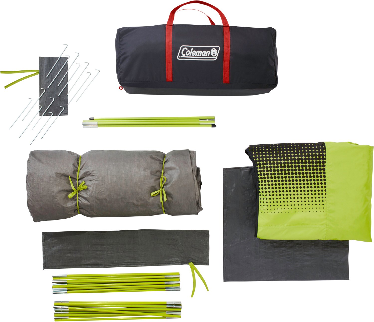 Coleman Dark Room 6 Person Sundome Tent Academy