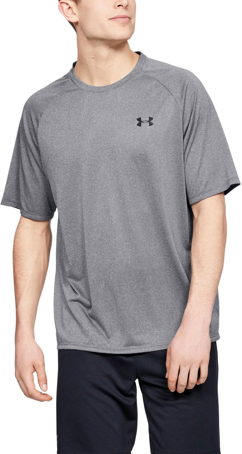 Under Armour Tech 2.0 Dash SS Short Sleeve T-shirt (Grey)-1366140-012