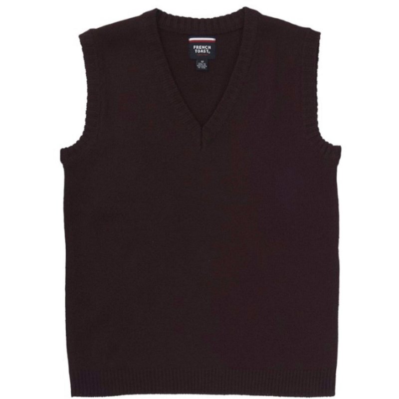French Toast Boys School Uniform V-Neck Sweater Vest (Little Boys & Big Boys)