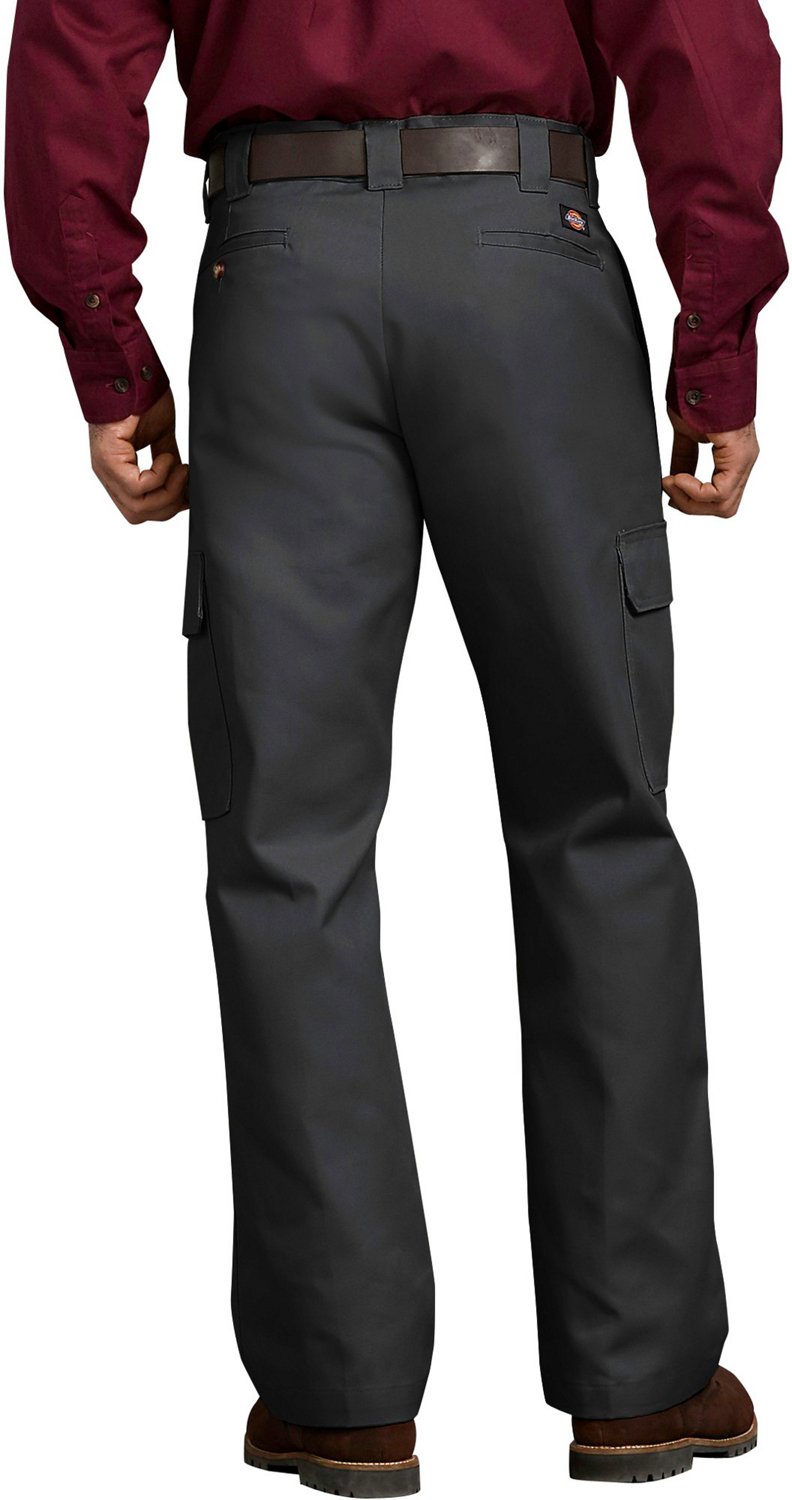 Dickies Men's Relaxed Fit Straight Leg Cargo Work Pants Academy