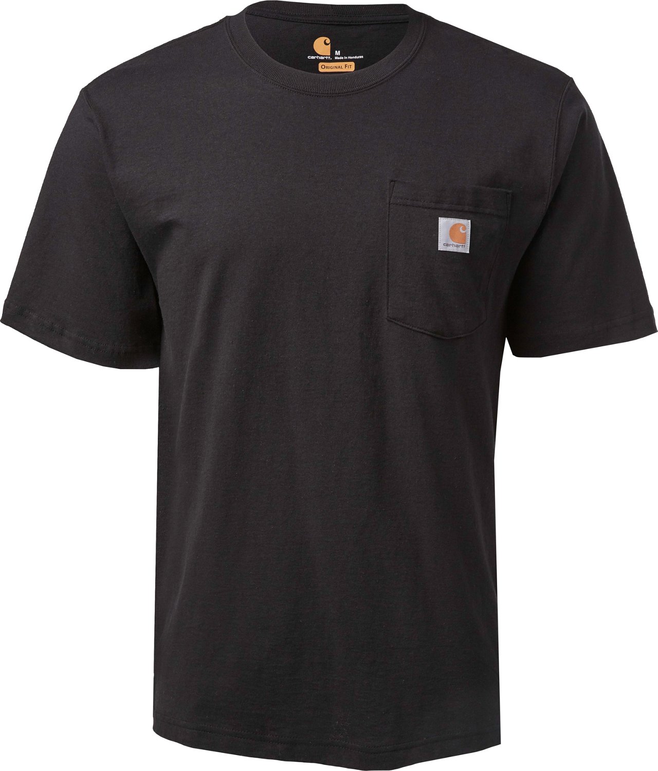 Carhartt Men's K87 Short Sleeve Workwear Pocket T-shirt                                                                          - view number 2