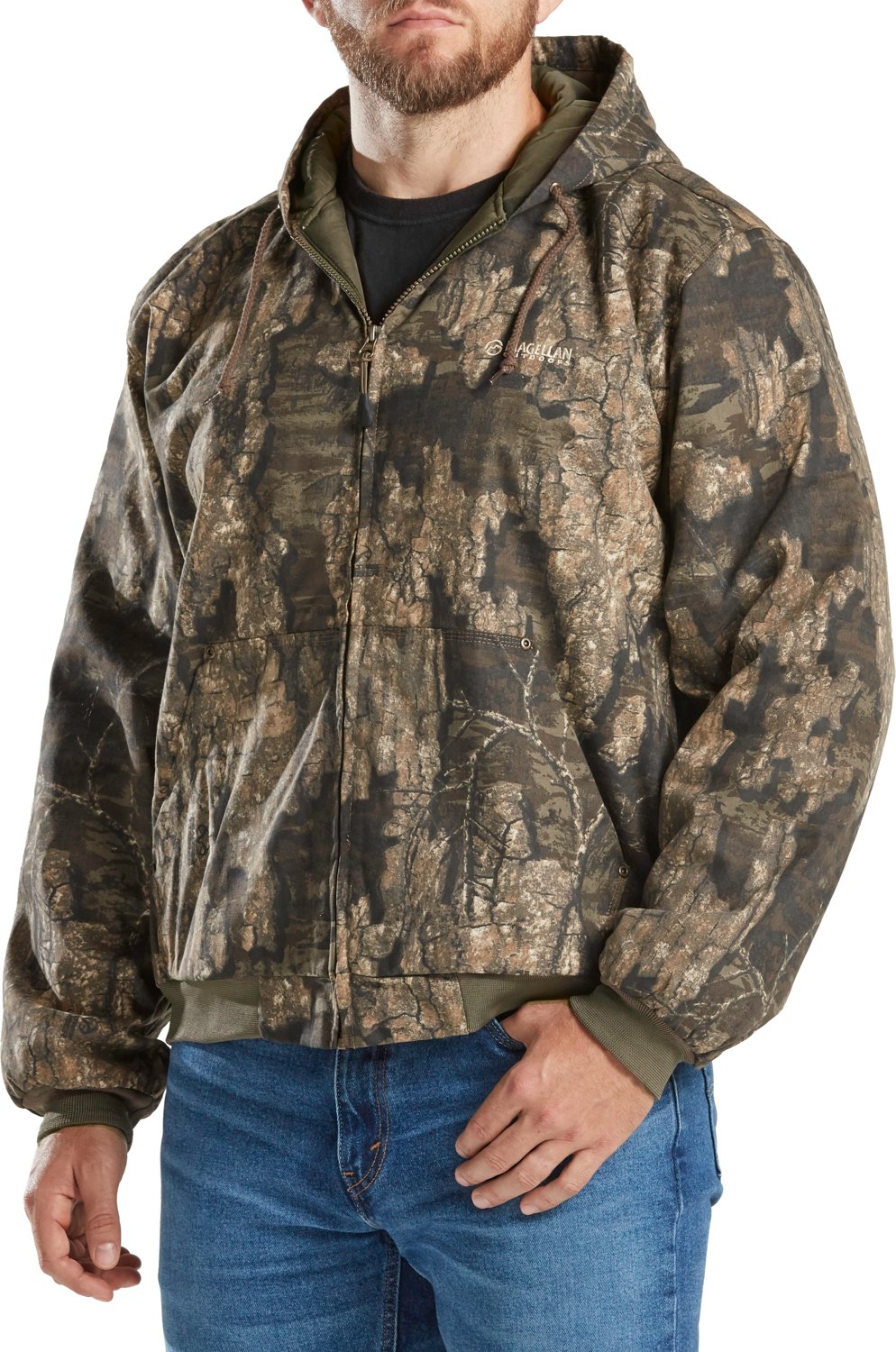 Magellan Outdoors Men's Packable Rain Jacket