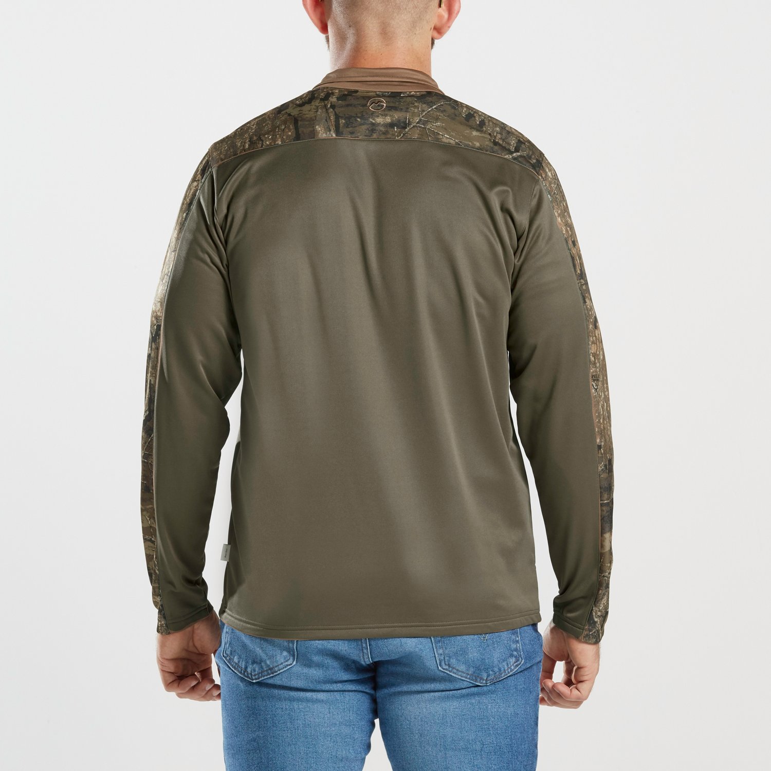 Magellan Outdoors Men's 1/2-Zip Hunting Pullover                                                                                 - view number 2