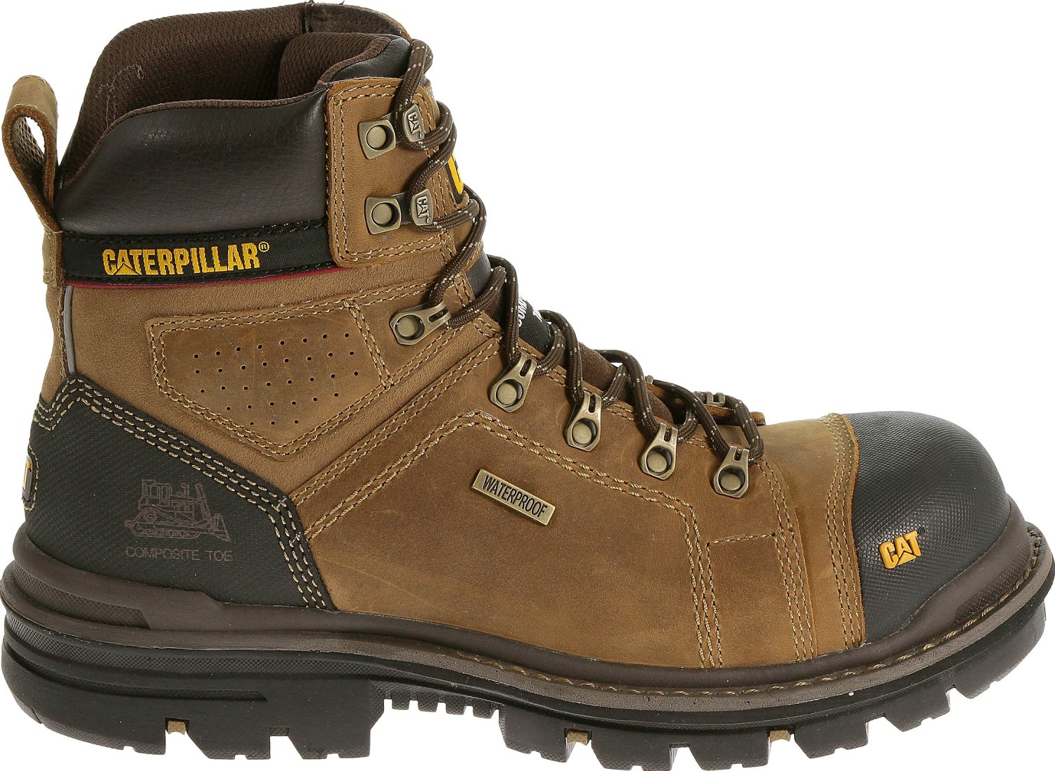 Caterpillar store boots academy