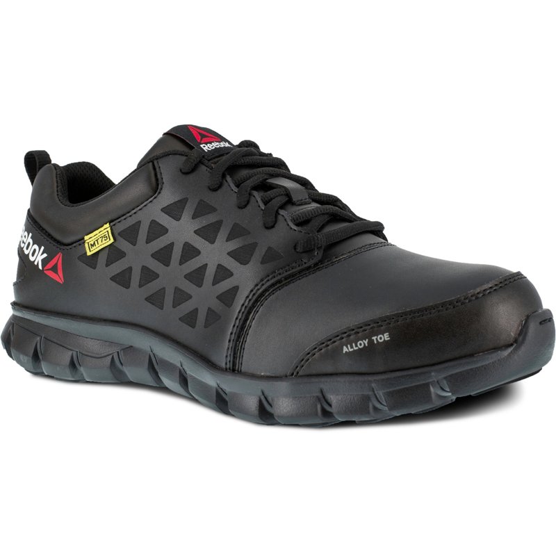 Shop Now For The Reebok Work RB4555 Men's Tiahawk Black Safety Toe | AccuWeather Shop