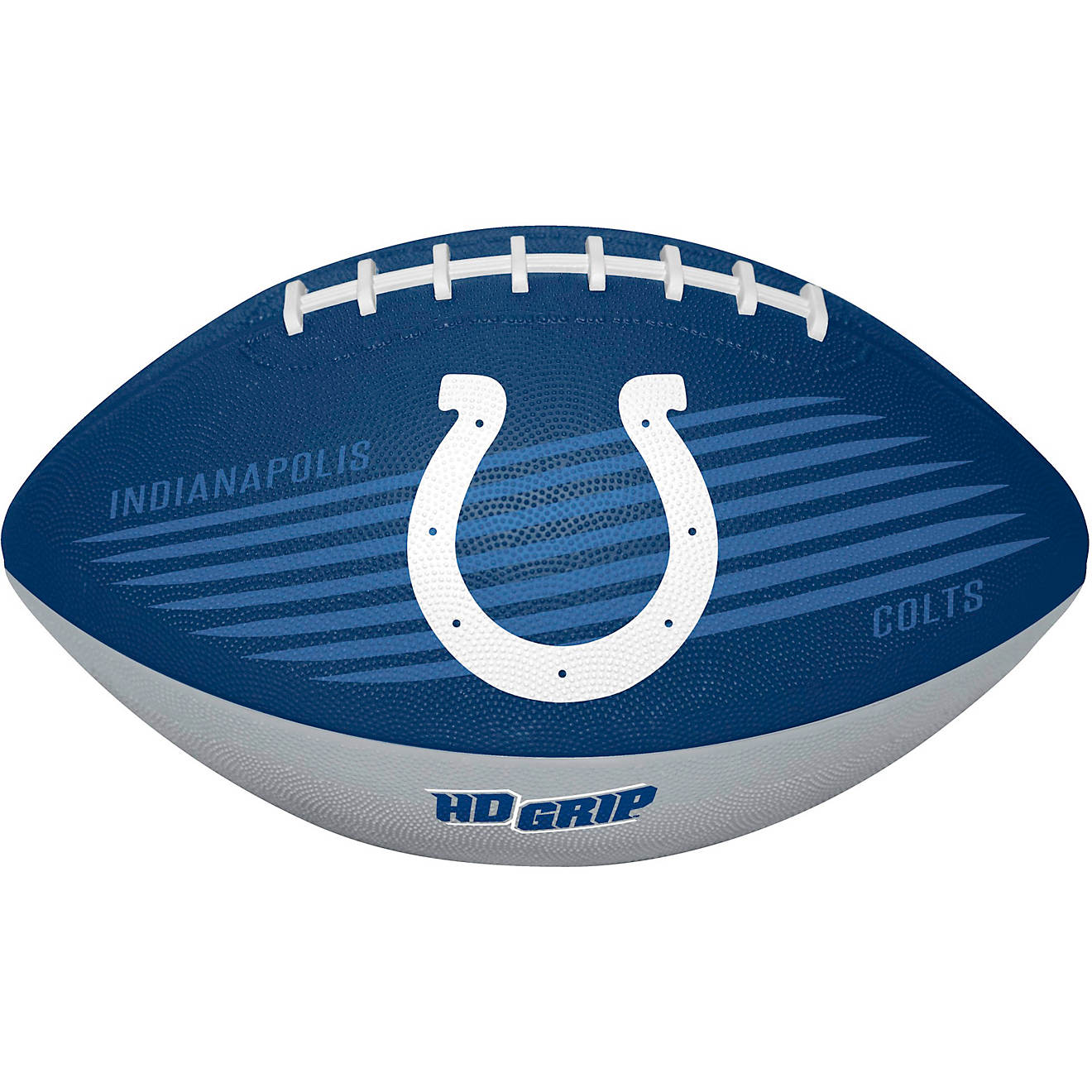 Rawlings Indianapolis Colts Downfield Youth Rubber Football                                                                      - view number 1
