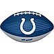 Rawlings Indianapolis Colts Downfield Youth Rubber Football                                                                      - view number 1 image
