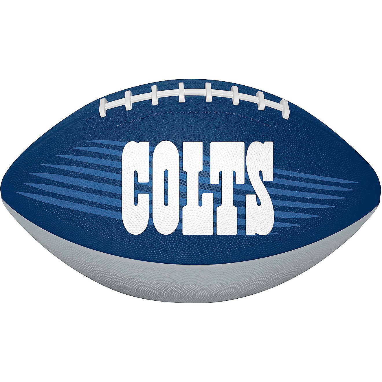 Rawlings Indianapolis Colts Downfield Youth Rubber Football                                                                      - view number 2