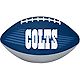 Rawlings Indianapolis Colts Downfield Youth Rubber Football                                                                      - view number 2 image