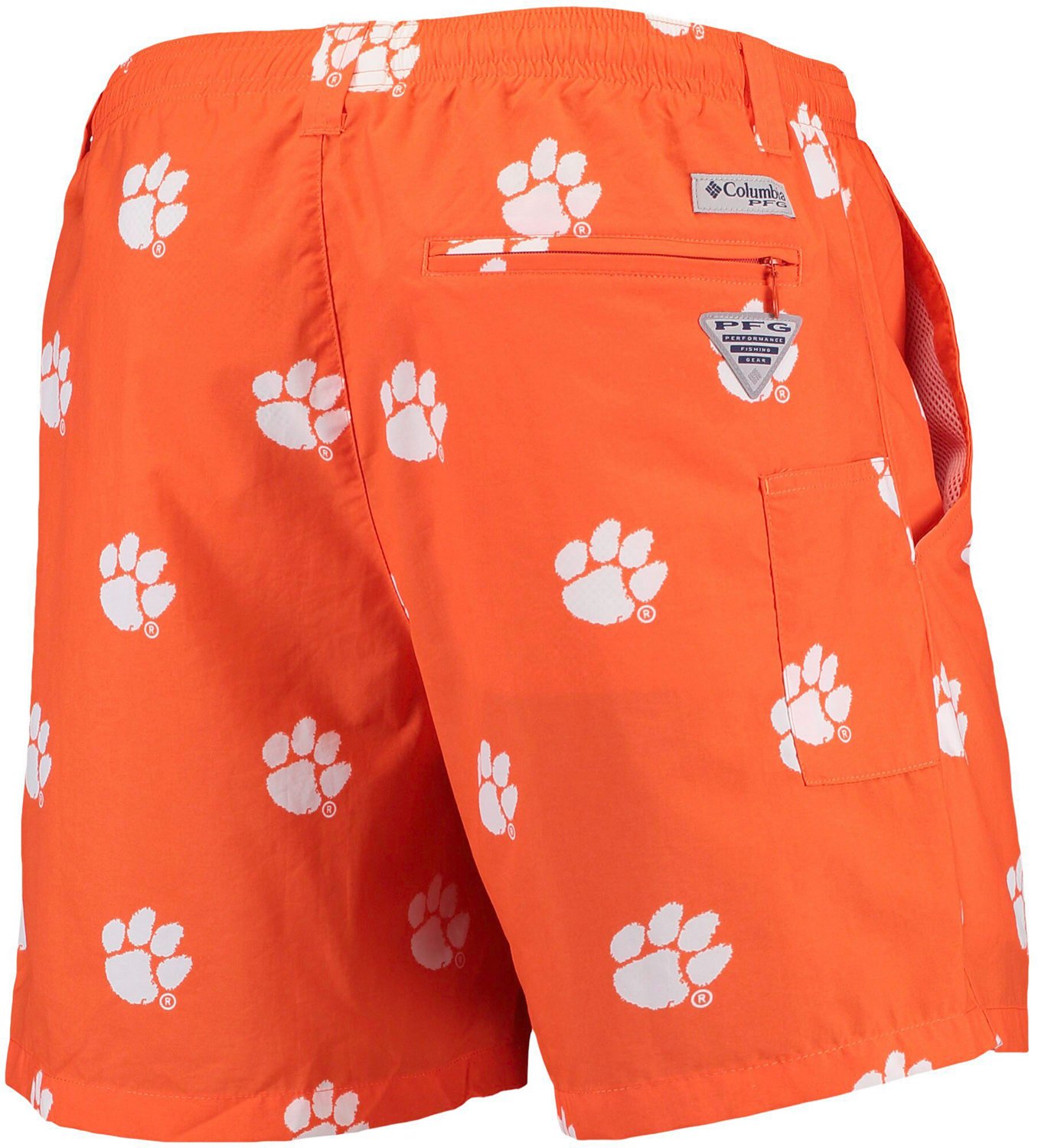 Columbia Sportswear Men's Clemson University Backcast II Printed Shorts - view number 7