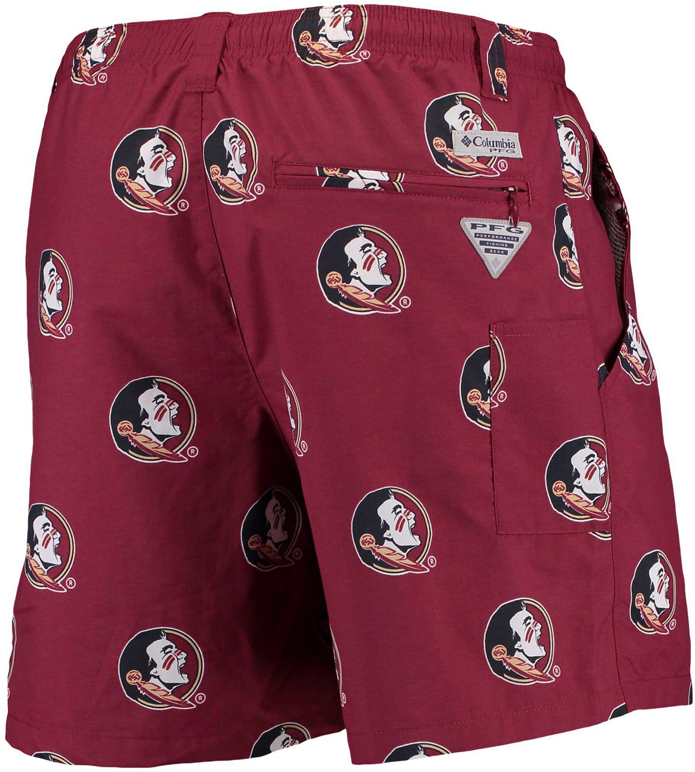 Columbia Sportswear Men's Florida State University Backcast II Printed Shorts - view number 2