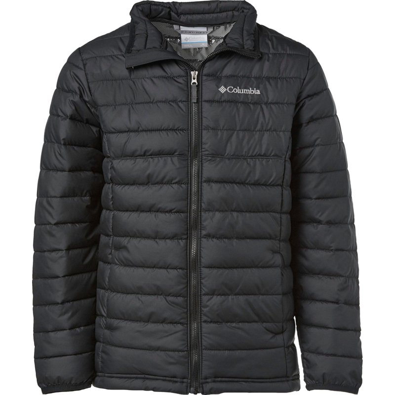 Columbia Sportswear Boys' Powder Lite Jacket Black, Small - Boy's Ski Outerwear And Fleece at Academy Sports product image