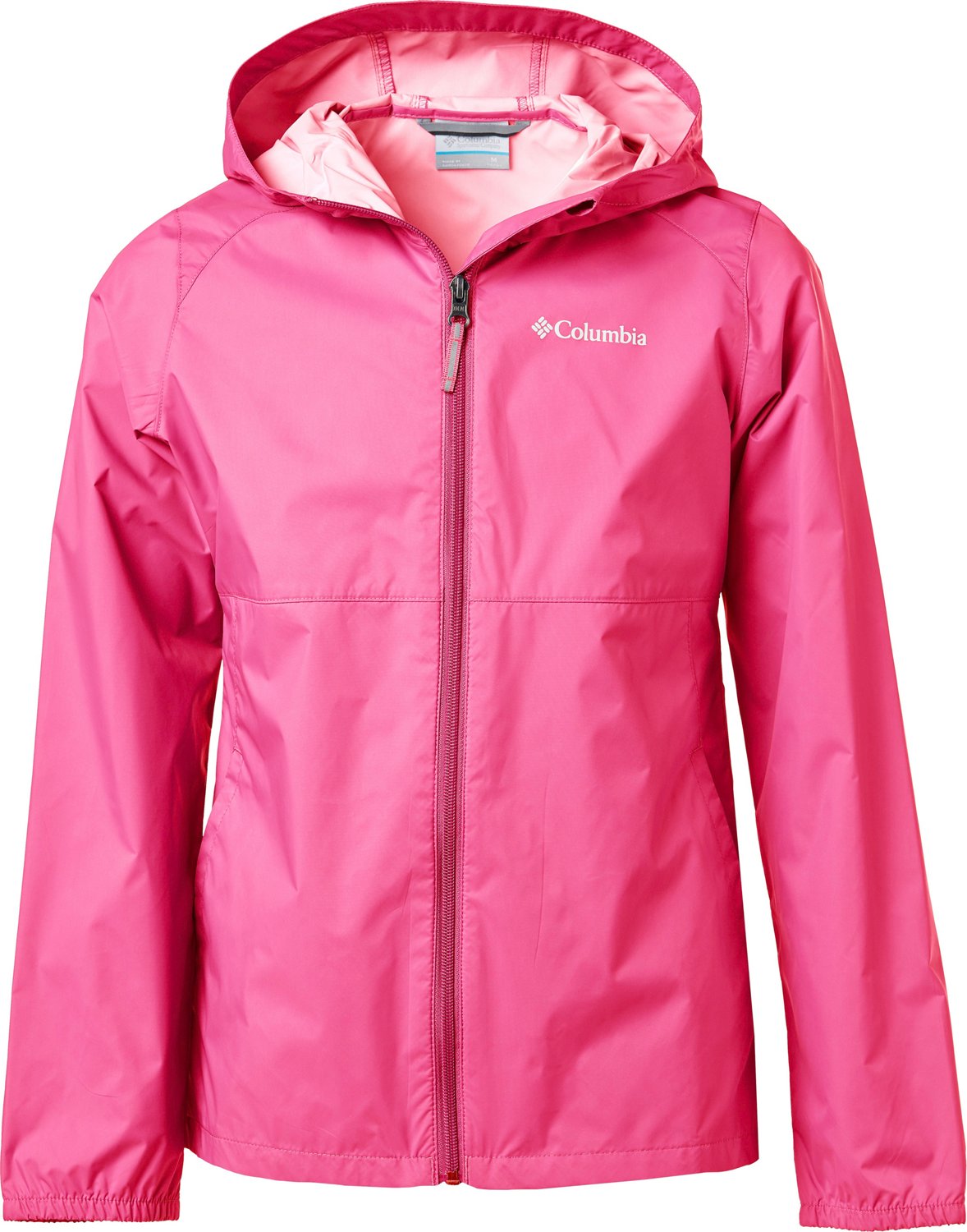 Girls sports store rain jacket