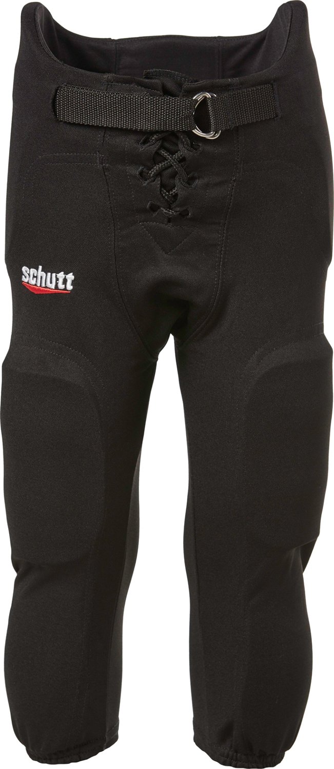 Schutt Poly-Knit All-In-One Black Football Pants