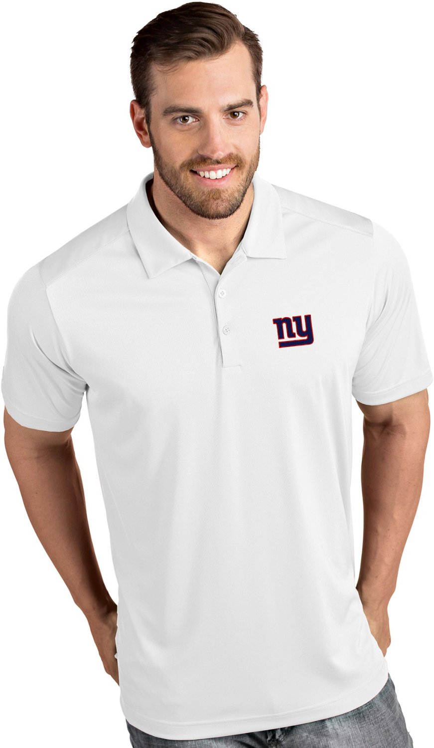 Antigua Men's New York Giants Tribute Polo Shirt