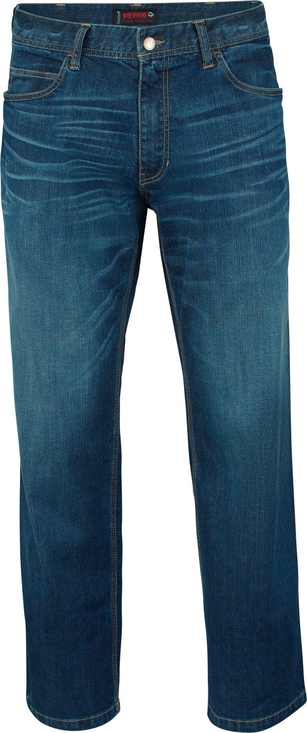 Wolverine FR Stretch Denim Work Jeans | Free Shipping at Academy