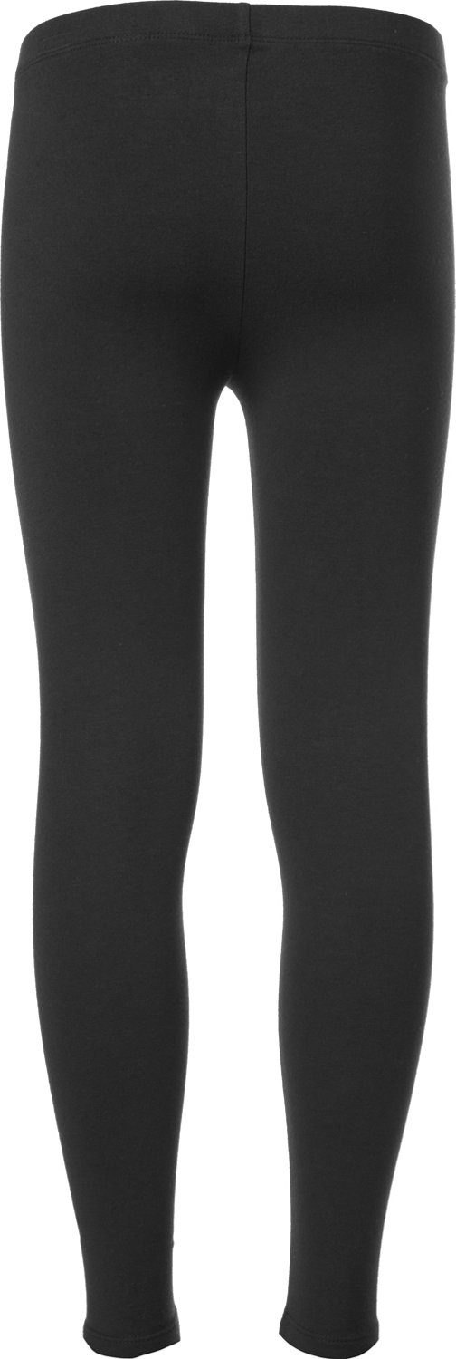 Champion Leggings Girls Extra Large Black Athletic Logo Spell Out Youth Kids