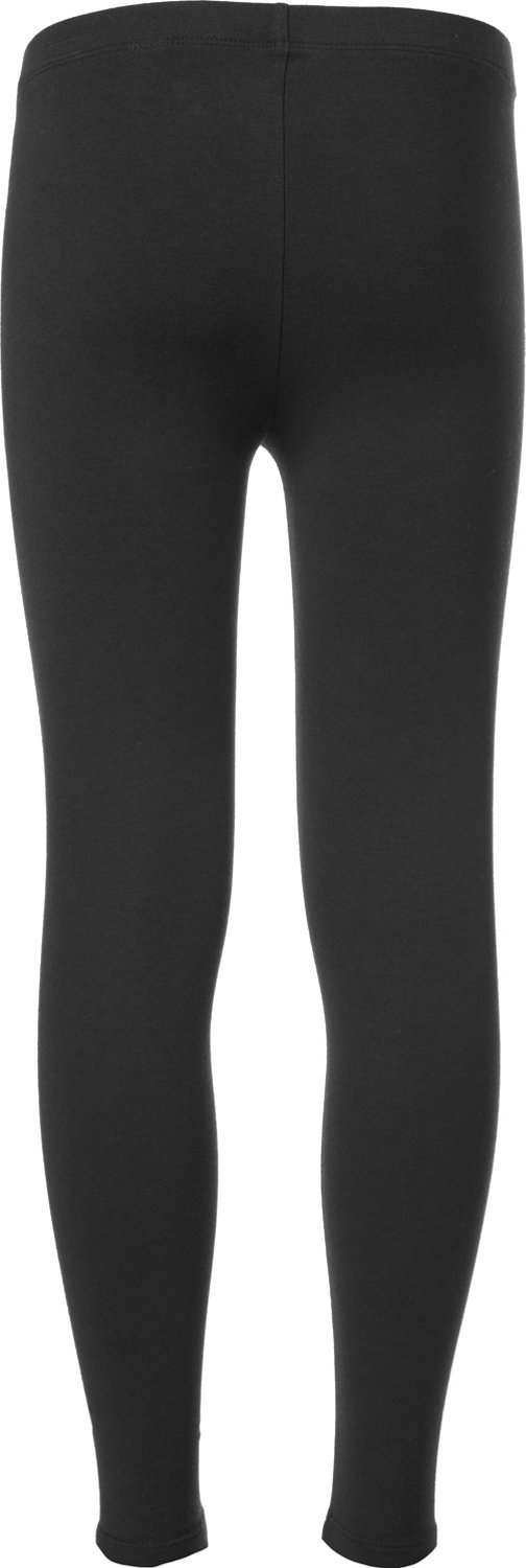 Girls' Black Leggings