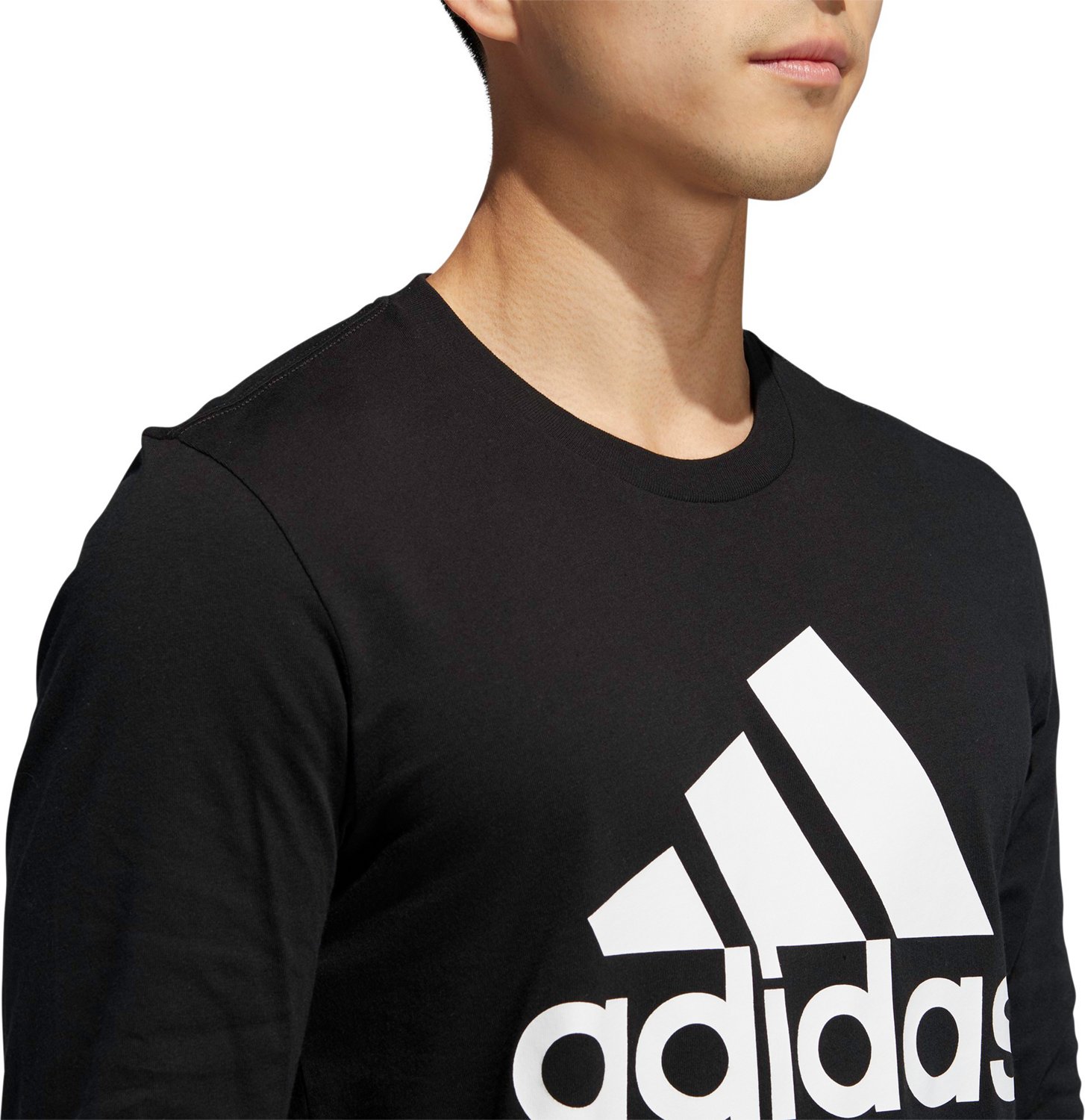 adidas Men's Basic Badge of Sport Long Sleeve T-shirt - view number 7