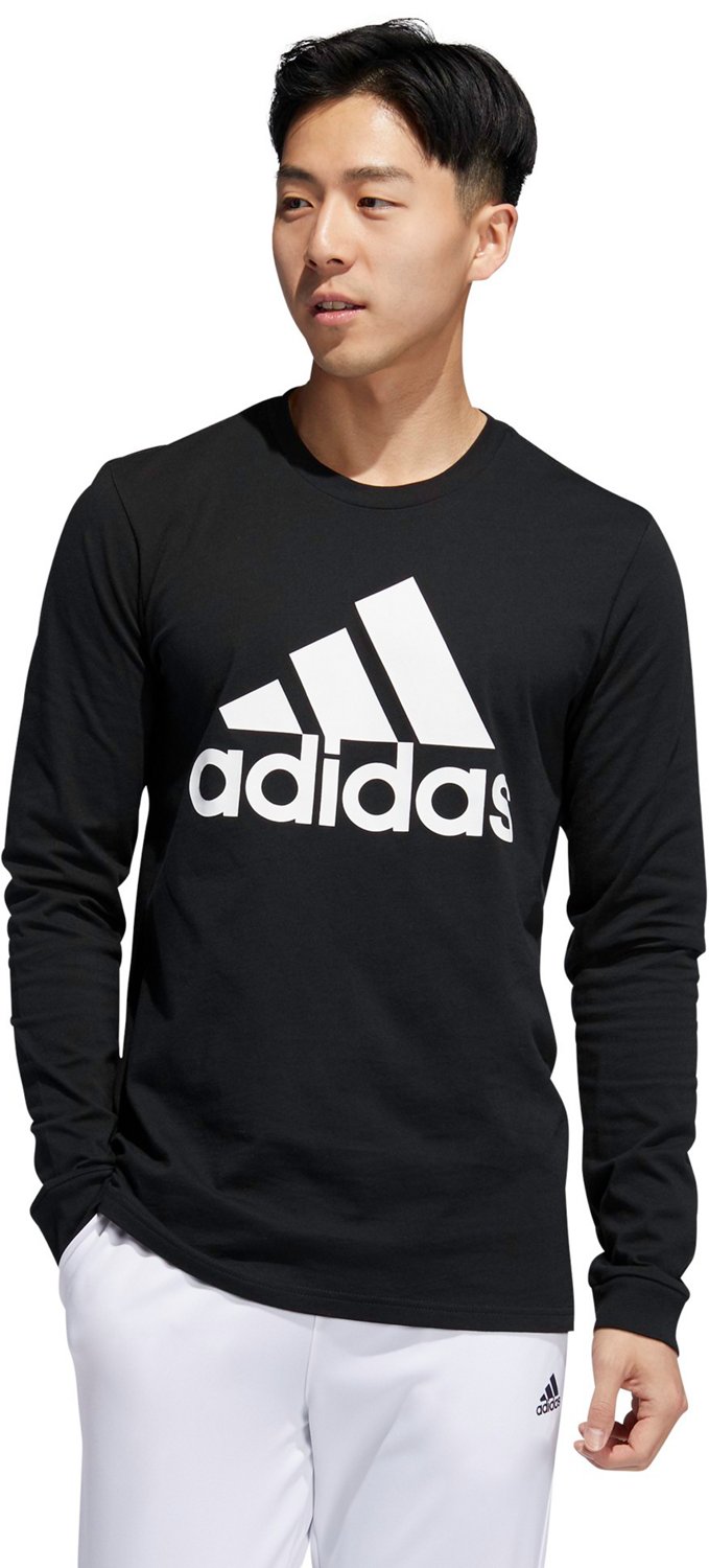 adidas Cardinals Long Sleeve Tee - Black, Men's Training