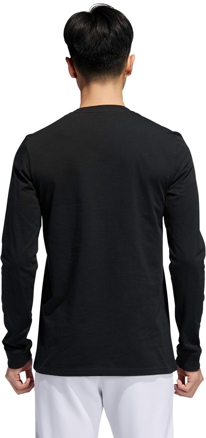 adidas Men's Basic Badge of Sport Long Sleeve T-shirt - view number 2
