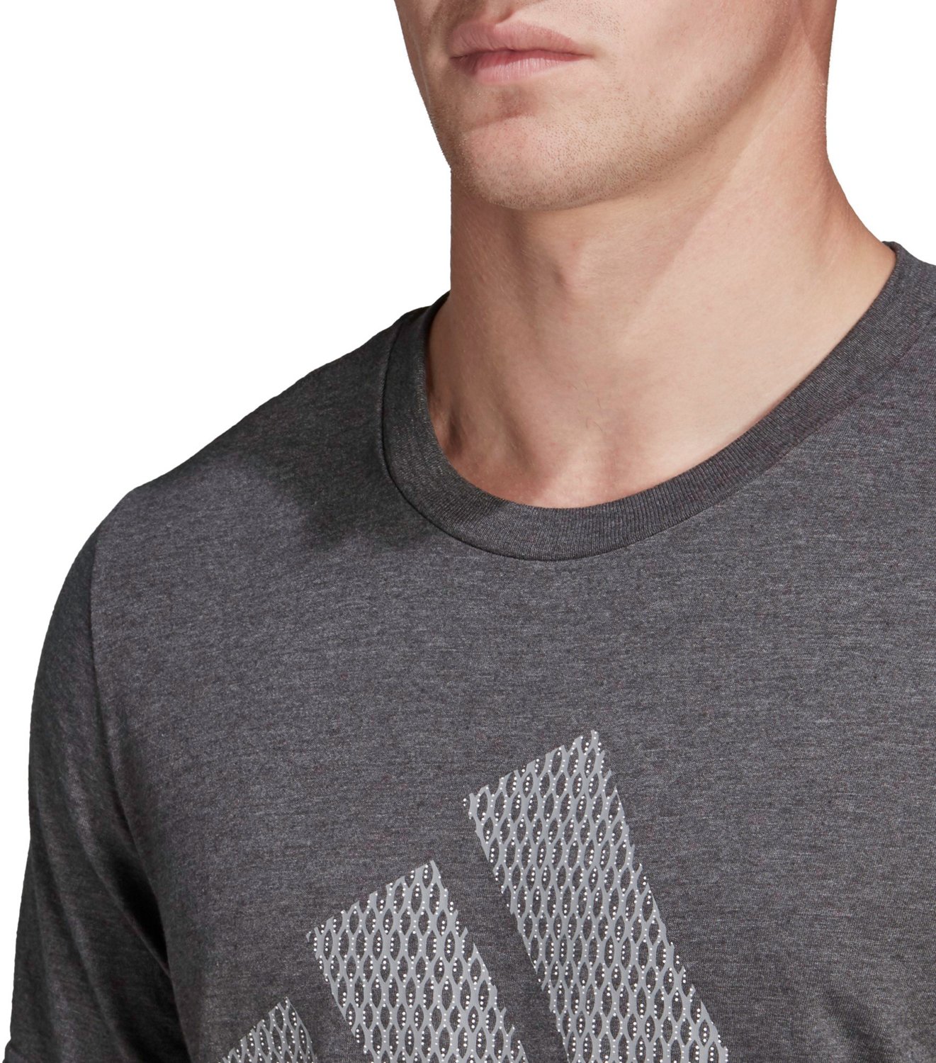 adidas Men's Badge of Sport Mesh Invert T-shirt - view number 6