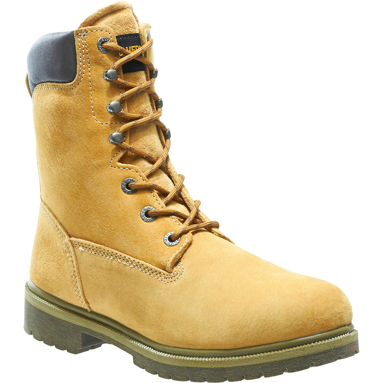 Wolverine Men's Gold Waterproof Insulated 8 in Lace Up Work Boots                                                                - view number 1