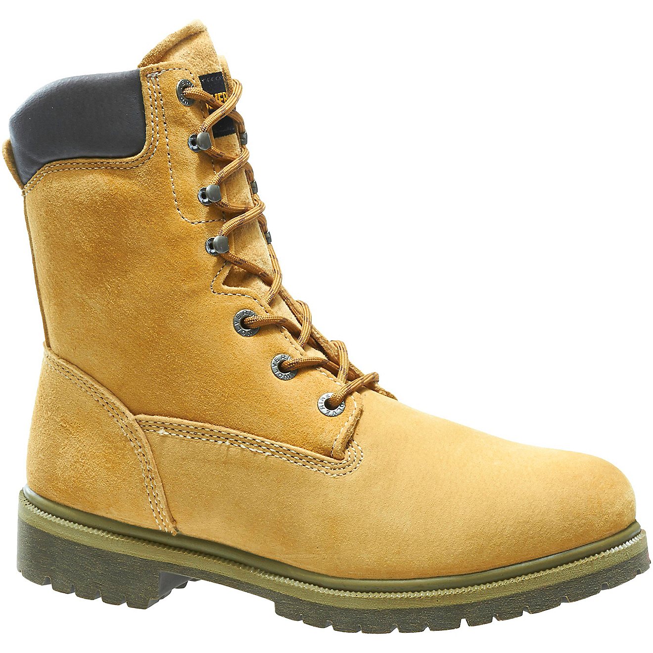 Wolverine Men's Gold Waterproof Insulated 8 in Lace Up Work Boots                                                                - view number 2