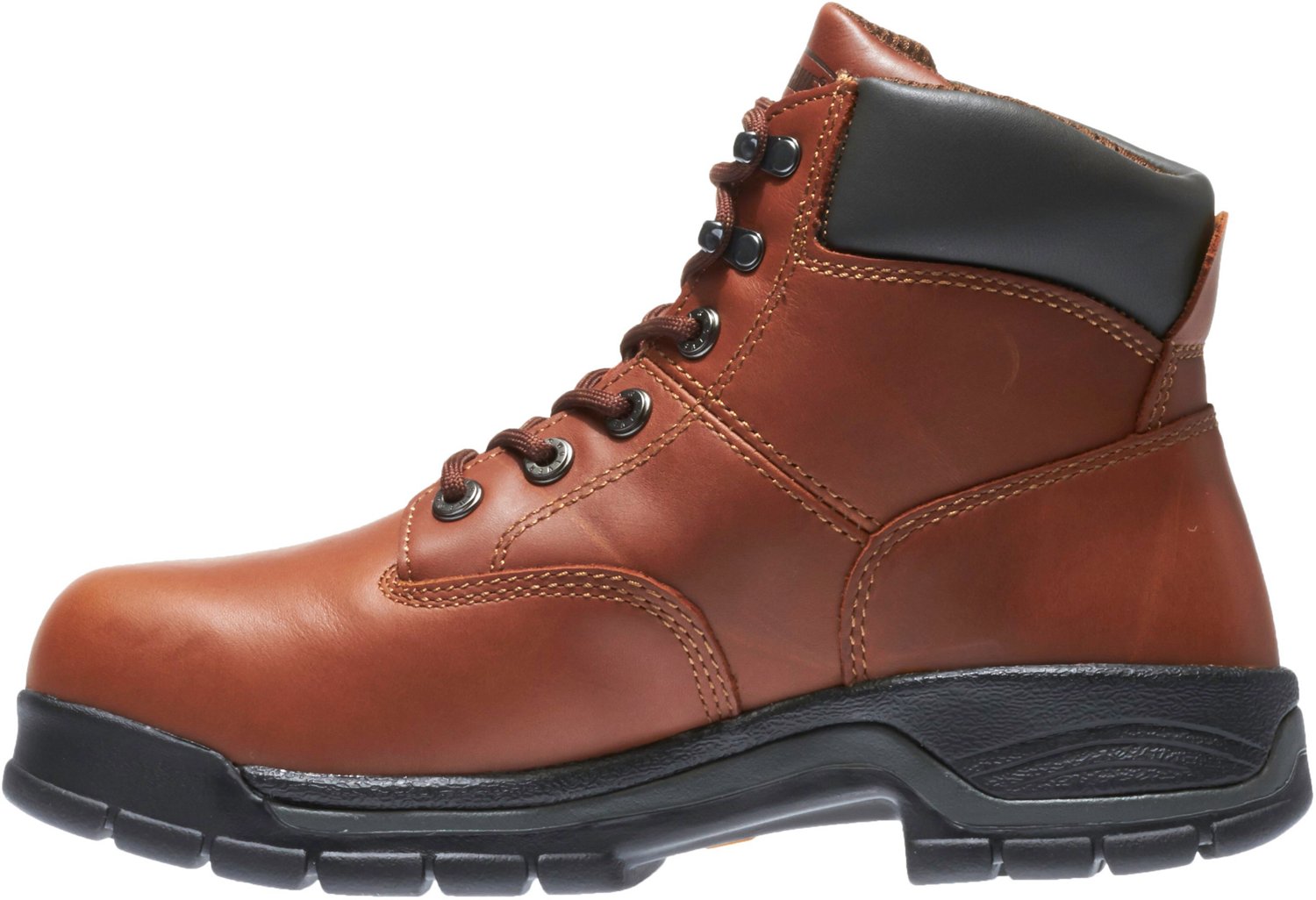 Wolverine Men's Harrison Soft Toe 6 in Lace Up Work Boots                                                                        - view number 3