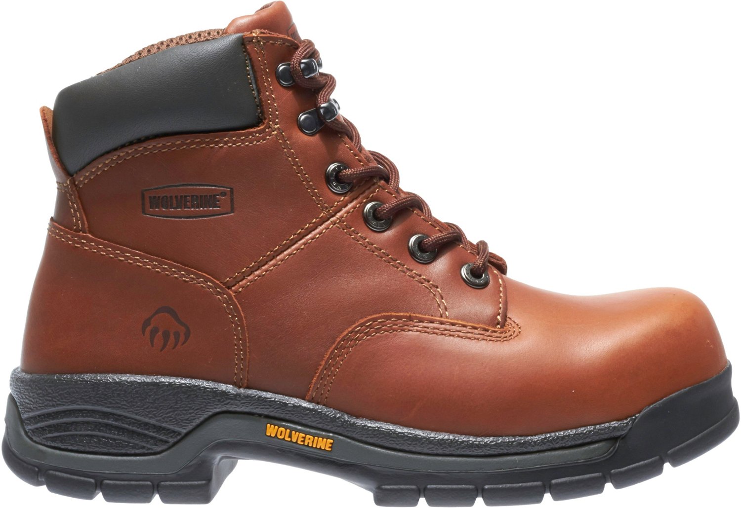 Wolverine Men's Harrison EH Steel Toe 6 in Lace Up Work Boots | Academy