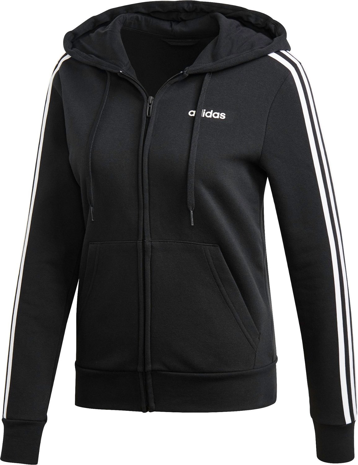 adidas Women's Essentials 3-Stripes Fleece Hoodie                                                                                - view number 4
