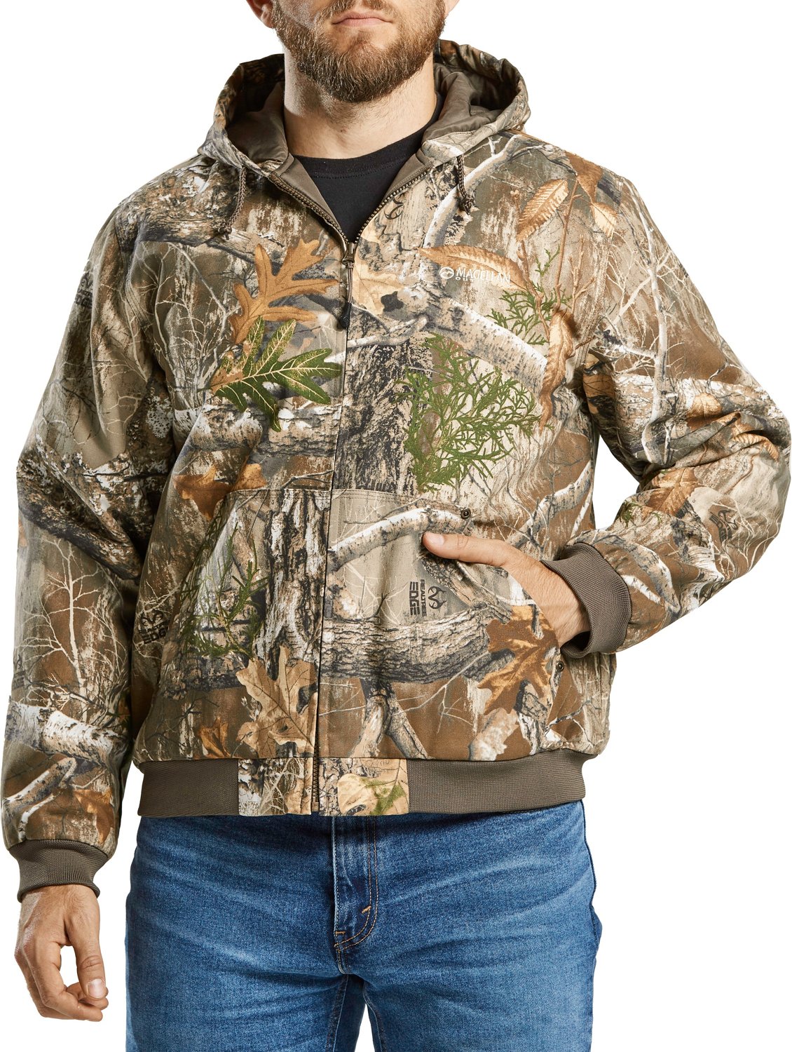 Magellan Outdoors Hunt Gear Youth Boone Hooded FZ Jacket