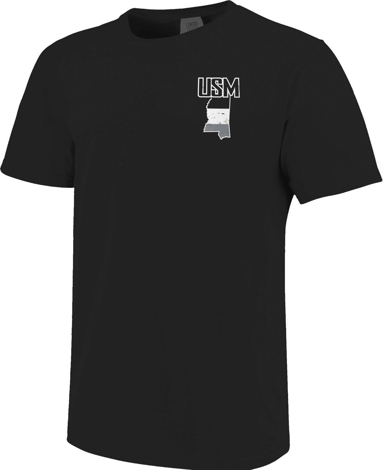 Image One Men's University of Southern Mississippi Circle Comfort Color T-shirt - view number 2