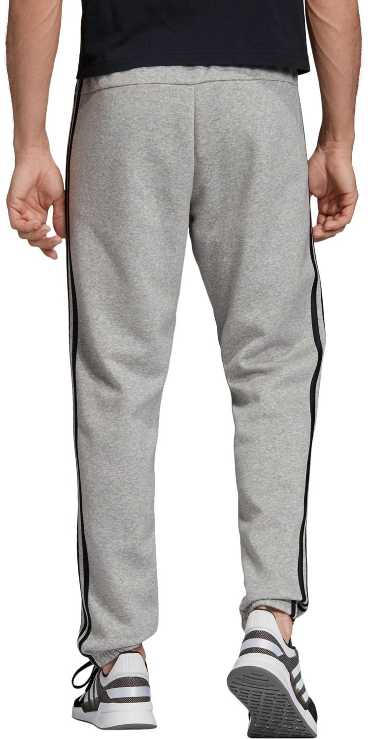 adidas Men's Essential 3-Stripes Fleece Tapered Pants                                                                            - view number 2