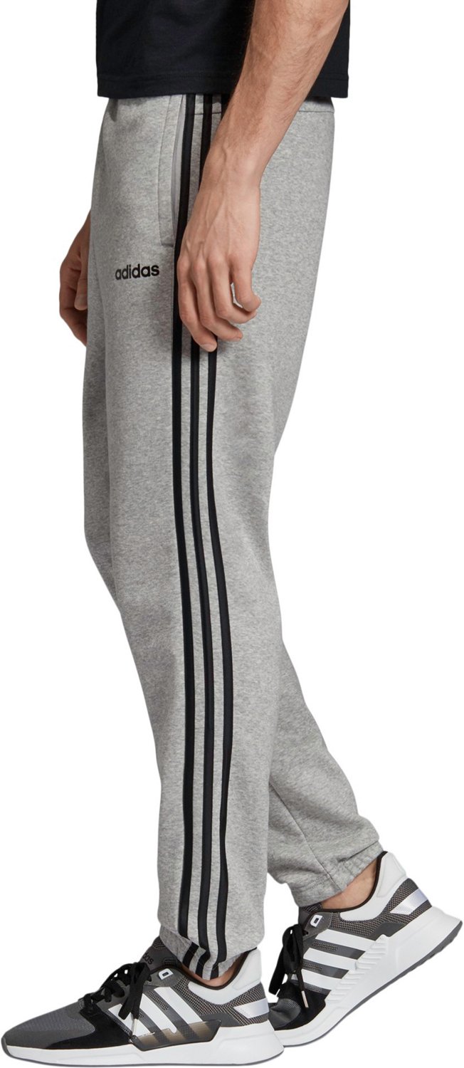 adidas Men's Essential 3-Stripes Fleece Tapered Pants                                                                            - view number 3