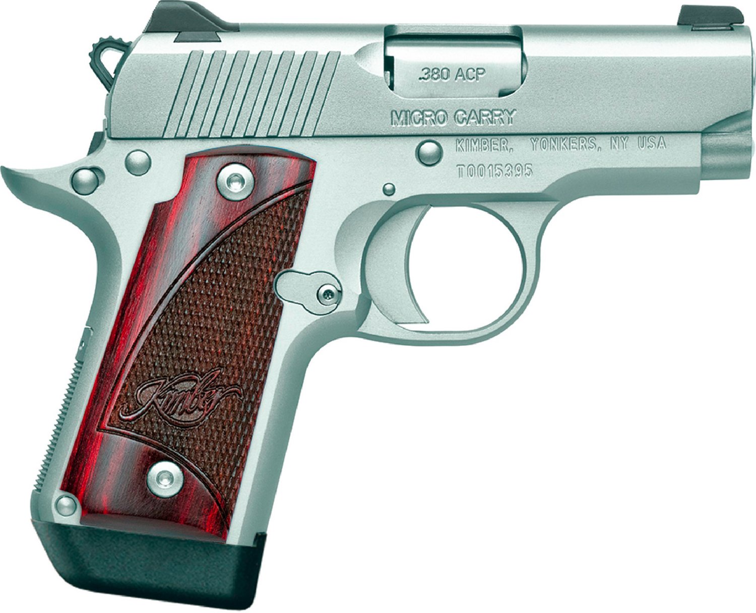 Kimber Micro Stainless Rosewood .380 Pistol                                                                                      - view number 1