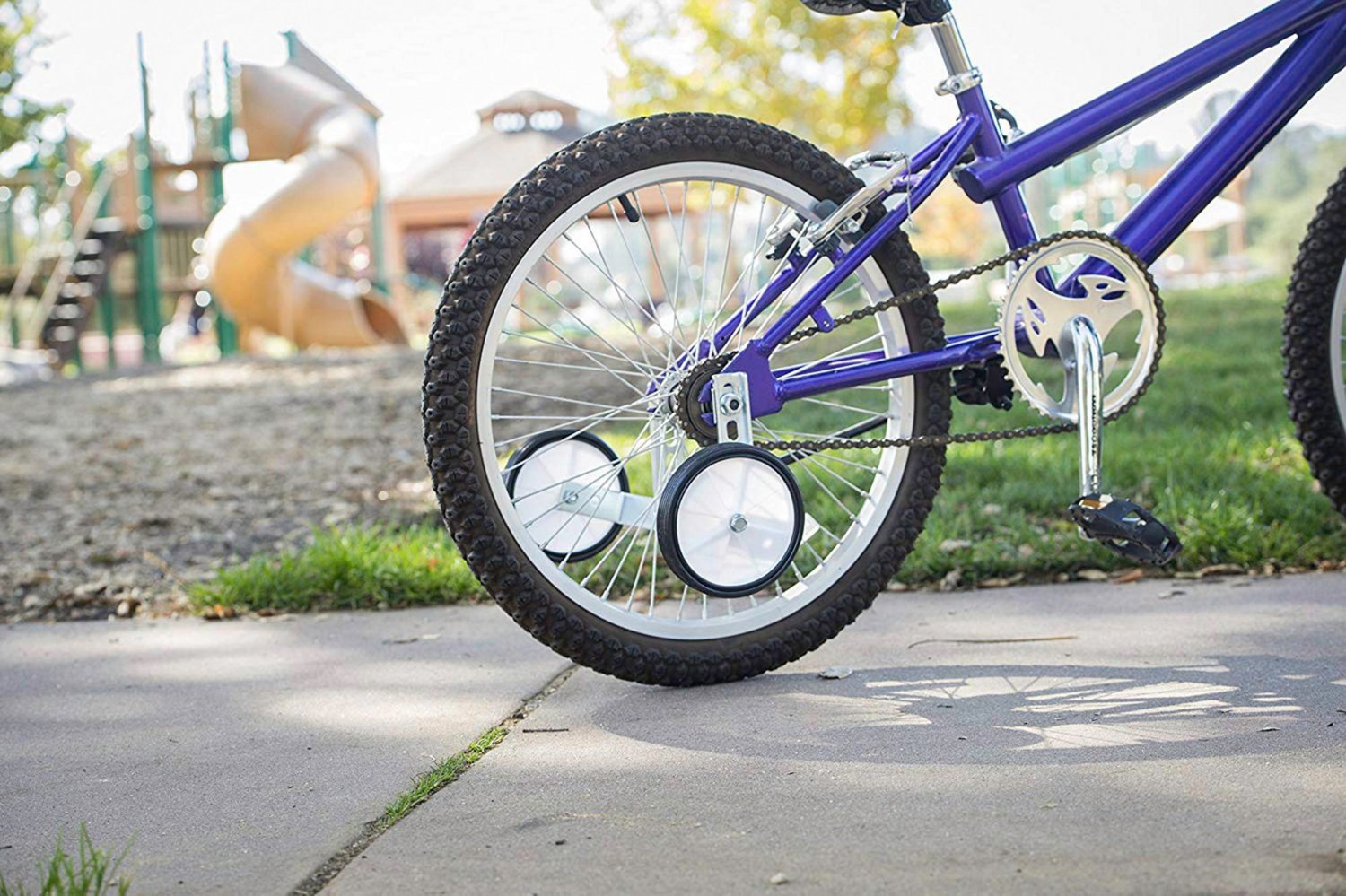 Bell flip up clearance training wheels