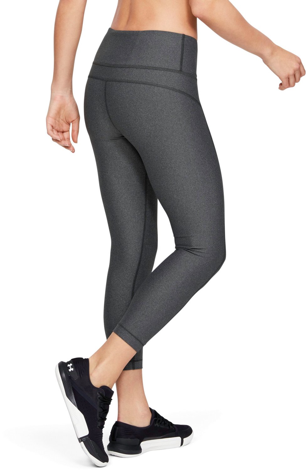 Under Armour Women's HeatGear High-Rise Ankle Crop Leggings - view number 2