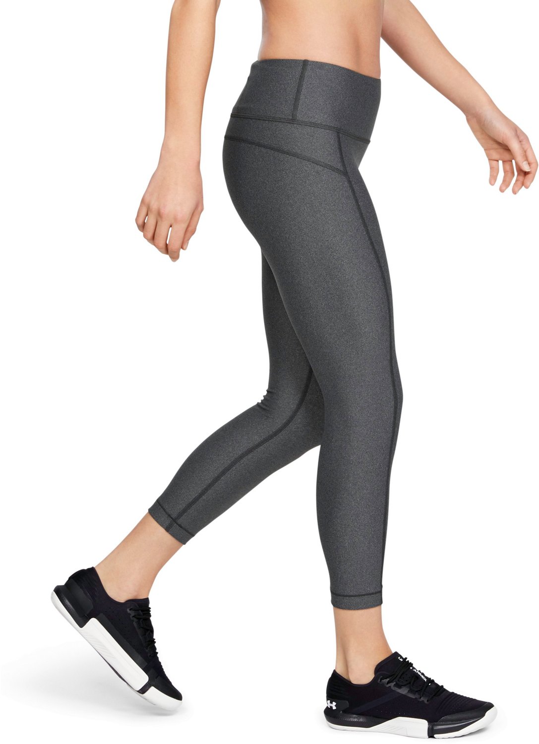 Under Armour Women's HeatGear High-Rise Ankle Crop Leggings - view number 3