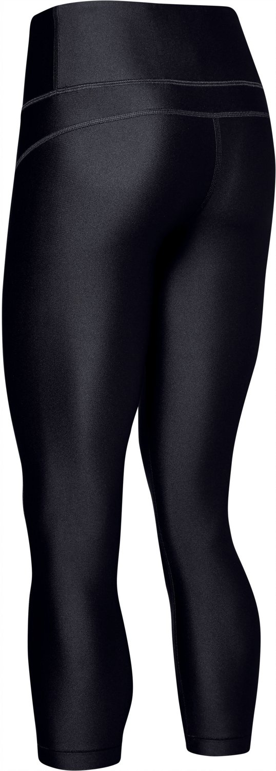 Under Armour Women's HeatGear High-Rise Ankle Crop Leggings - view number 5