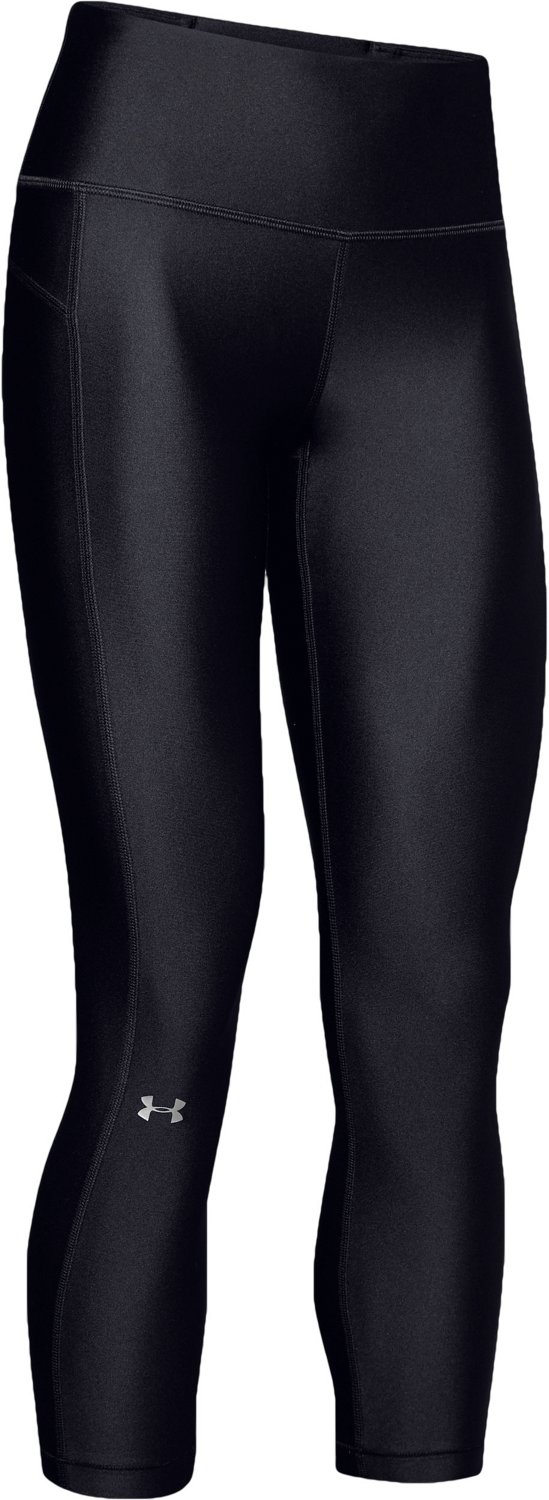 Under Armour Women's HeatGear High-Rise Ankle Crop Leggings - view number 4