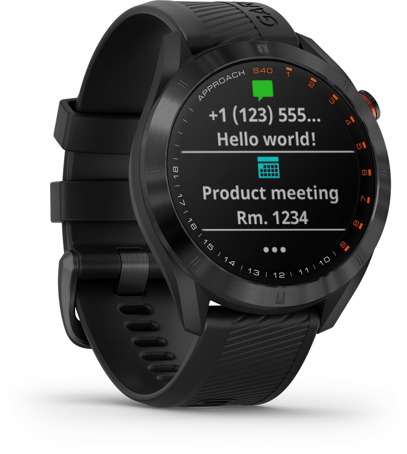 Garmin Adults' Approach S40 GPS Golf Watch Academy