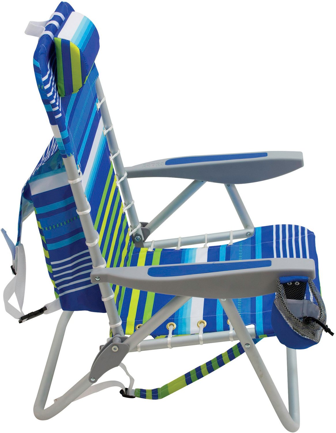 ShelterLogic Rio Gear Lace-Up Aluminum Beach Backpack Chair - view number 3