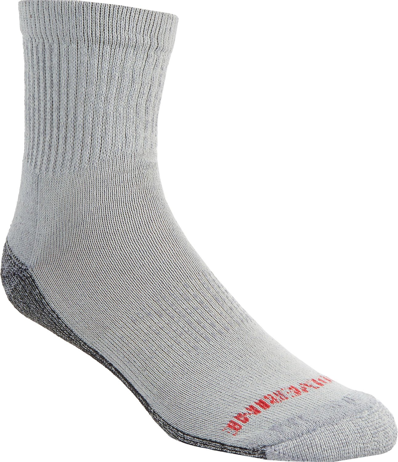 Wolverine Cotton Comfort Steel Toe Quarter Socks 6 Pack - view number 2