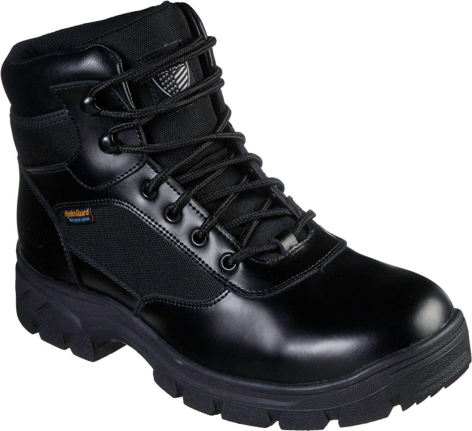 SKECHERS Men's Wascana Athas Benen WP Tactical Boots