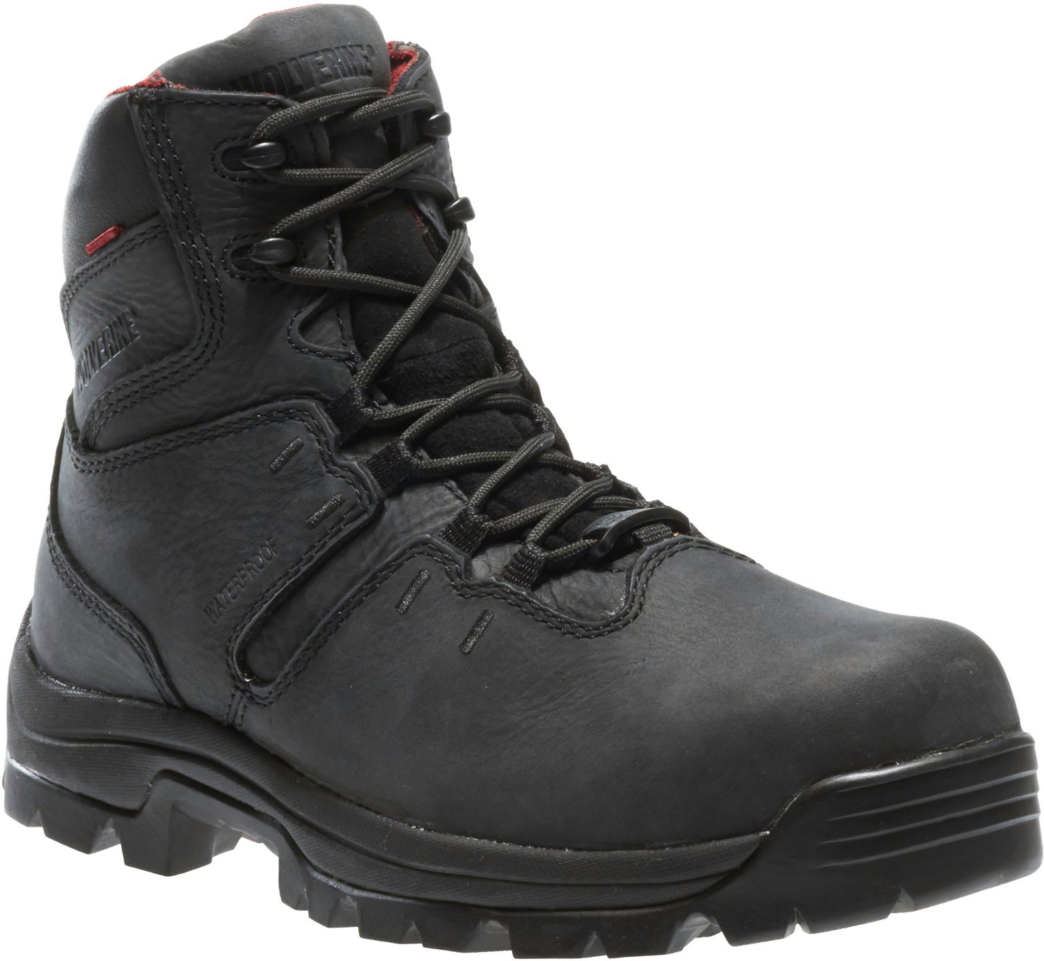 Wolverine Men's Bonaventure Waterproof EH 6 in Steel Toe Lace Up Work Boots