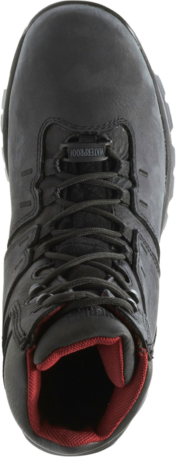 Wolverine Men's Bonaventure Waterproof EH 6 in Steel Toe Lace Up Work Boots - view number 5