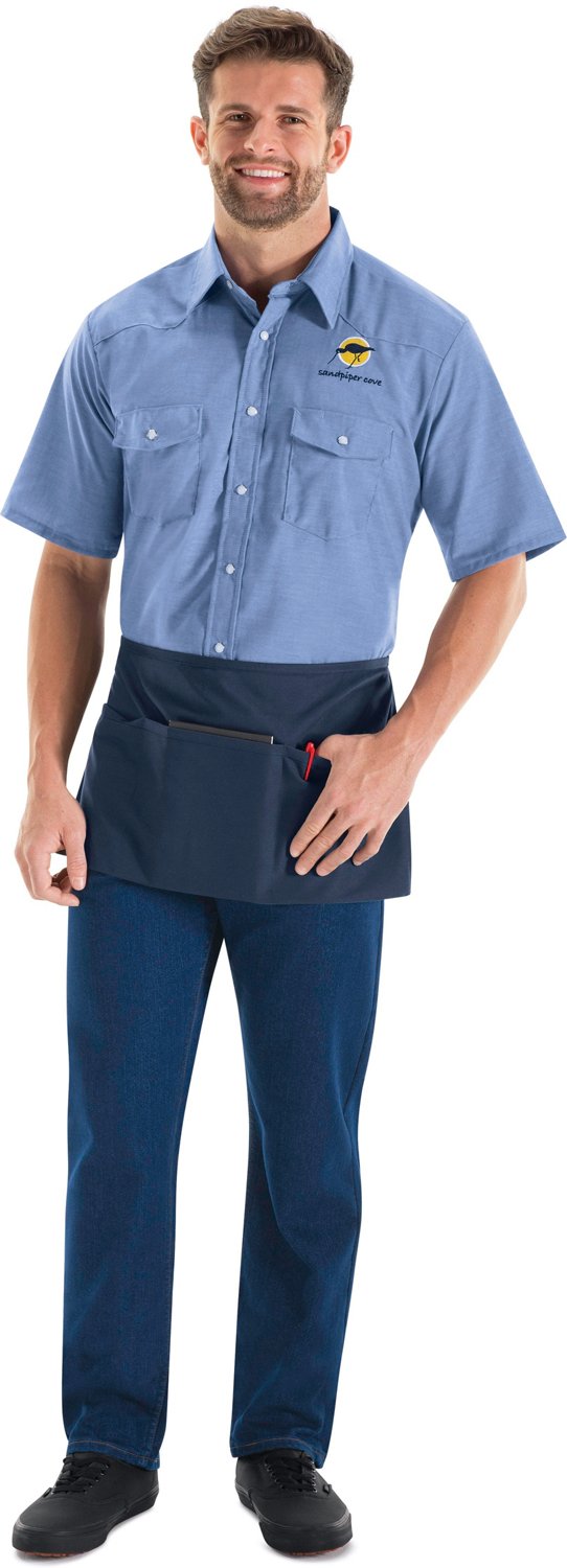 Red Kap Men's Deluxe Western Style Short Sleeve Work Shirt                                                                       - view number 2